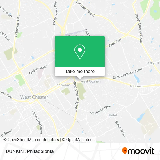 DUNKIN' map
