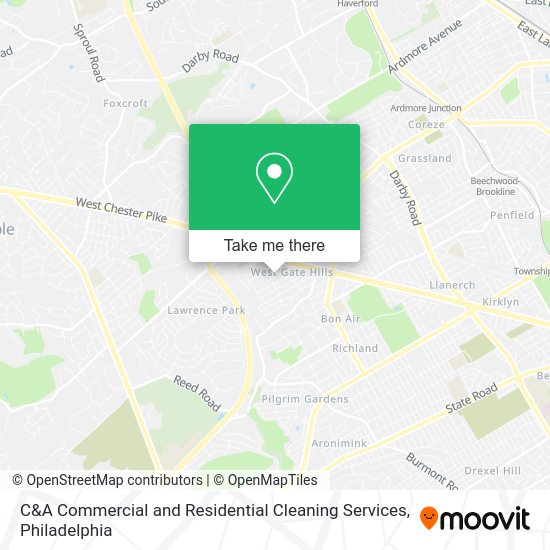Mapa de C&A Commercial and Residential Cleaning Services