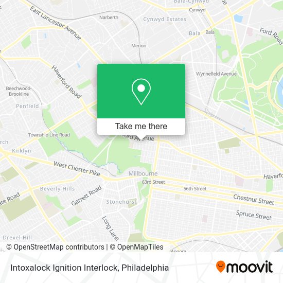 Intoxalock Ignition Interlock map