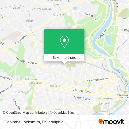 Mapa de Caoimhe Locksmith
