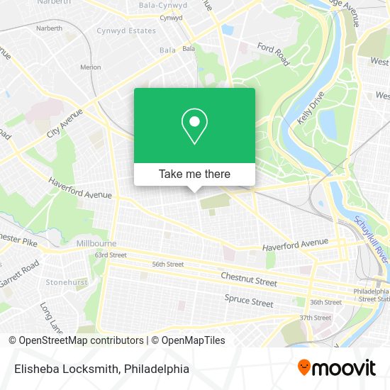 Mapa de Elisheba Locksmith