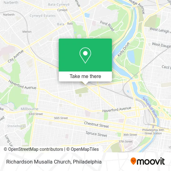 Mapa de Richardson Musalla Church