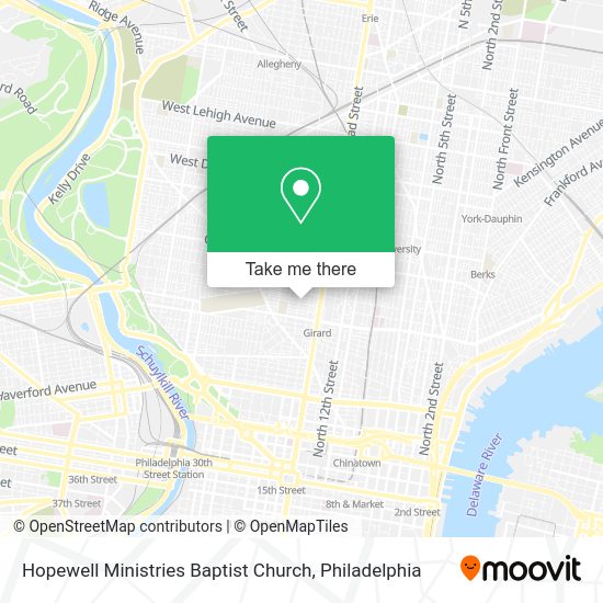 Hopewell Ministries Baptist Church map