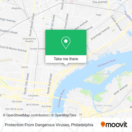 Protection From Dangerous Viruses map