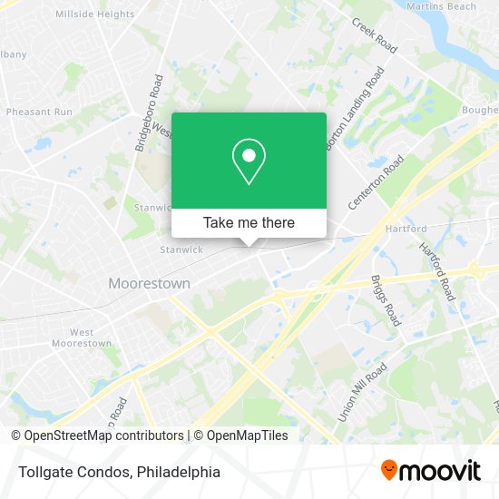 Tollgate Condos map