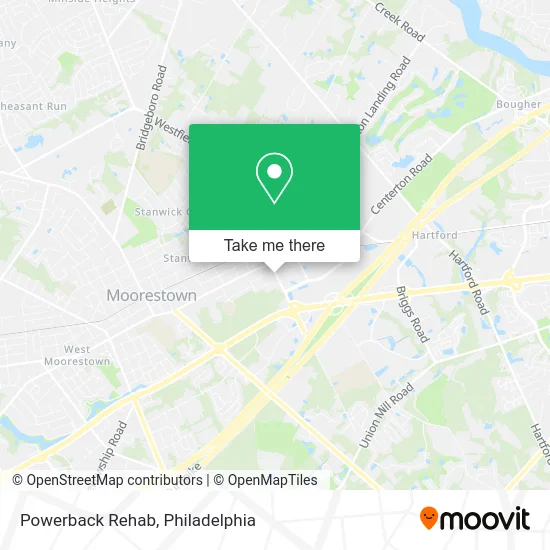 Powerback Rehab map