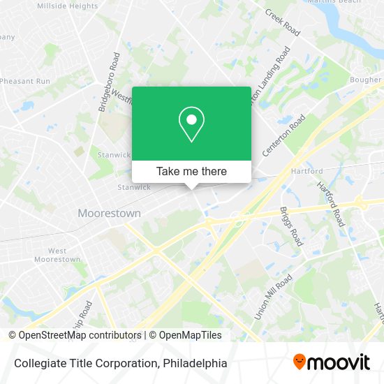 Collegiate Title Corporation map