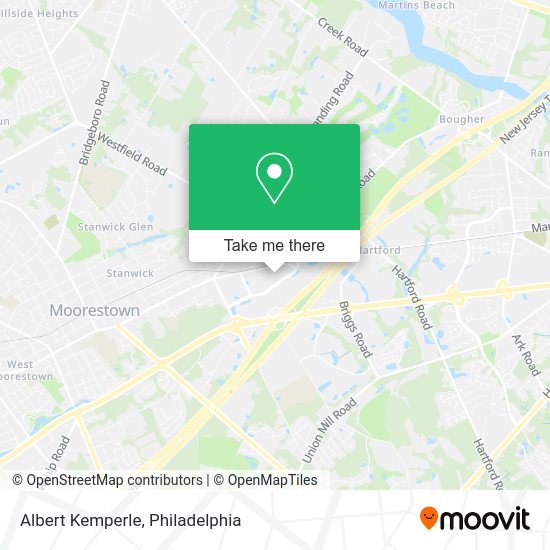 Albert Kemperle map