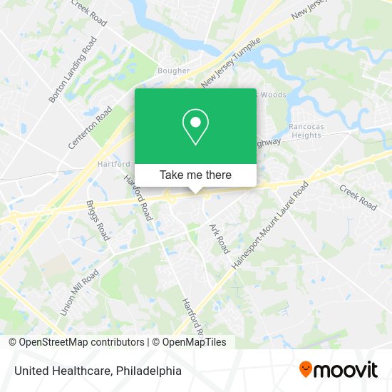 United Healthcare map