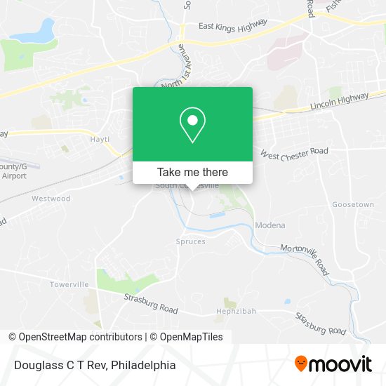 Douglass C T Rev map