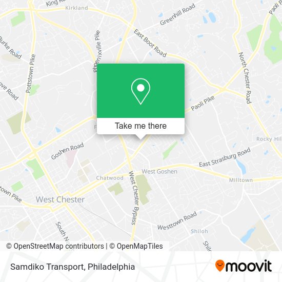 Samdiko Transport map