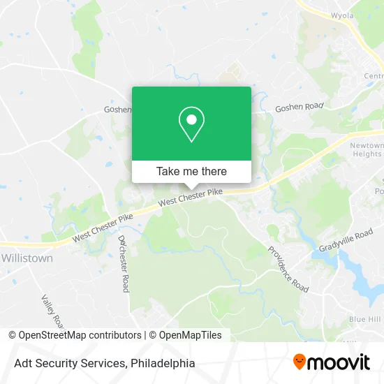 Adt Security Services map