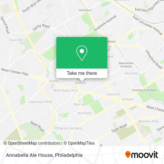 Mapa de Annabella Ale House