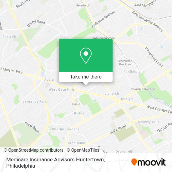 Medicare Insurance Advisors Huntertown map
