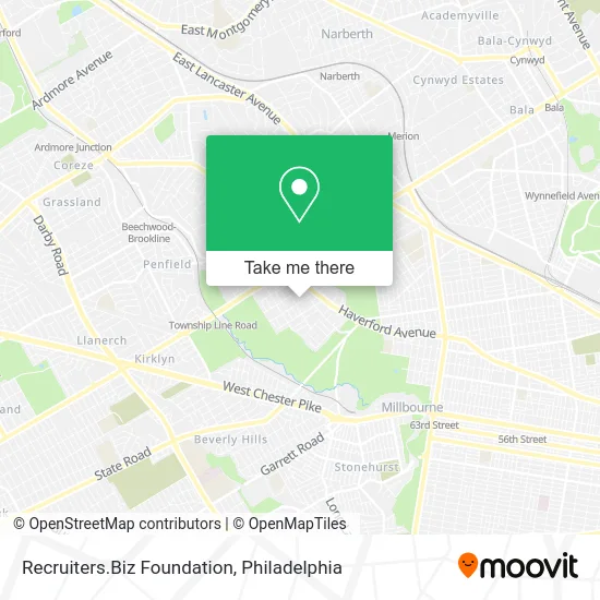 Recruiters.Biz Foundation map