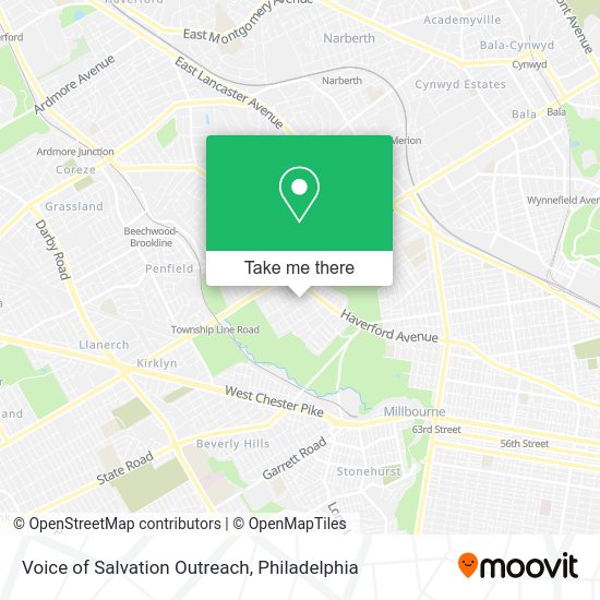 Mapa de Voice of Salvation Outreach