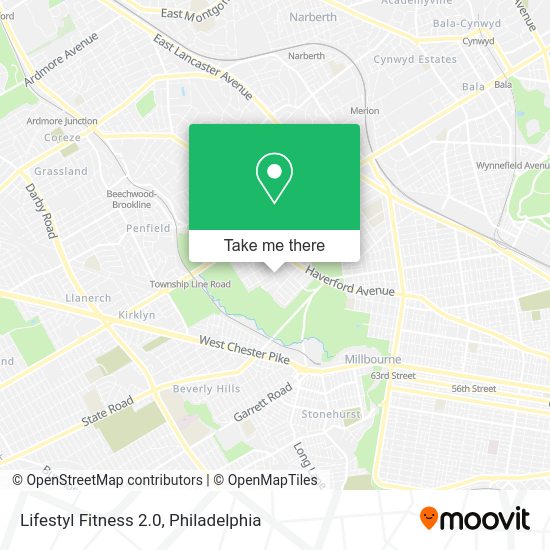 Lifestyl Fitness 2.0 map