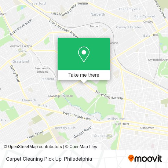 Mapa de Carpet Cleaning Pick Up