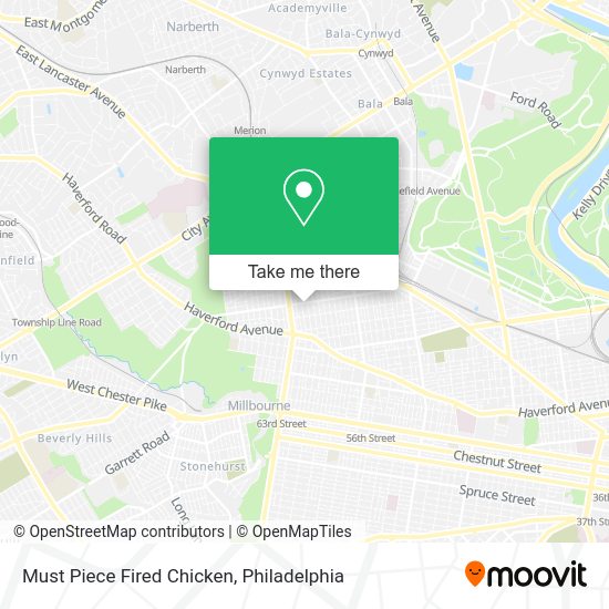 Must Piece Fired Chicken map