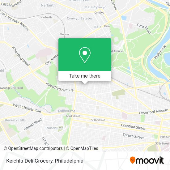 Mapa de Keichla Deli Grocery