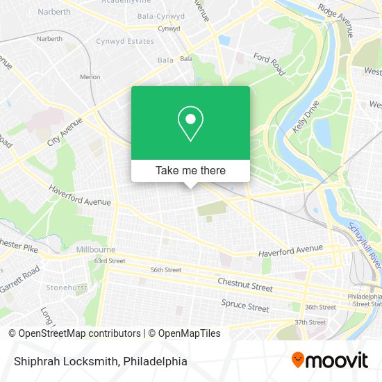 Shiphrah Locksmith map