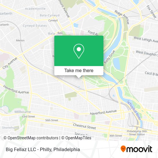 Big Fellaz LLC - Philly map