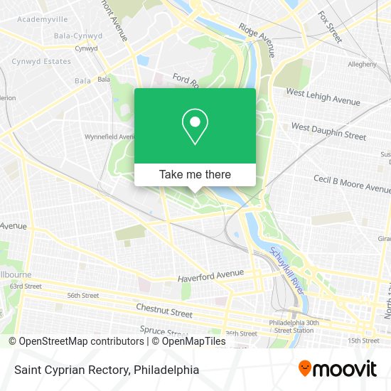 Mapa de Saint Cyprian Rectory