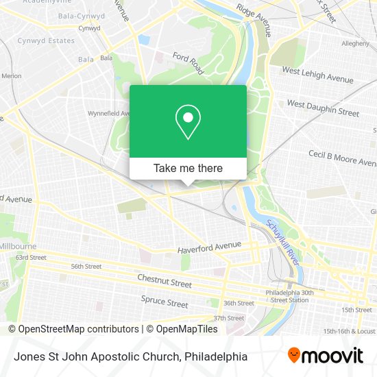 Jones St John Apostolic Church map
