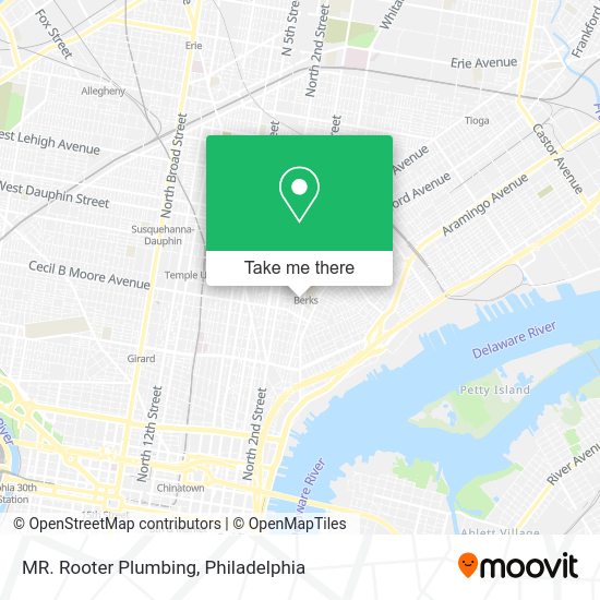 Mapa de MR. Rooter Plumbing