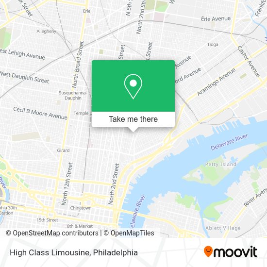 High Class Limousine map