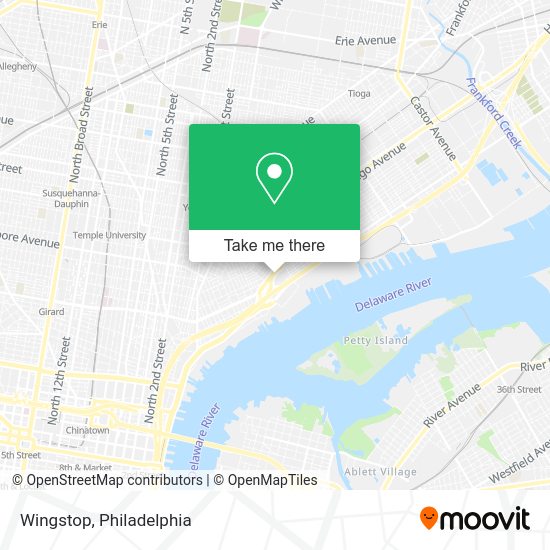 Mapa de Wingstop