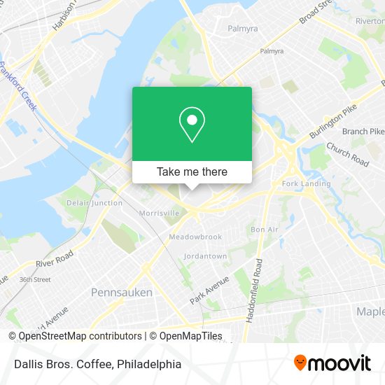 Mapa de Dallis Bros. Coffee