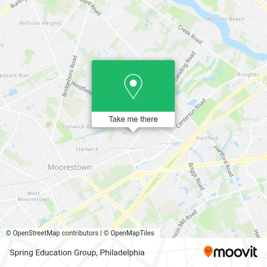 Spring Education Group map