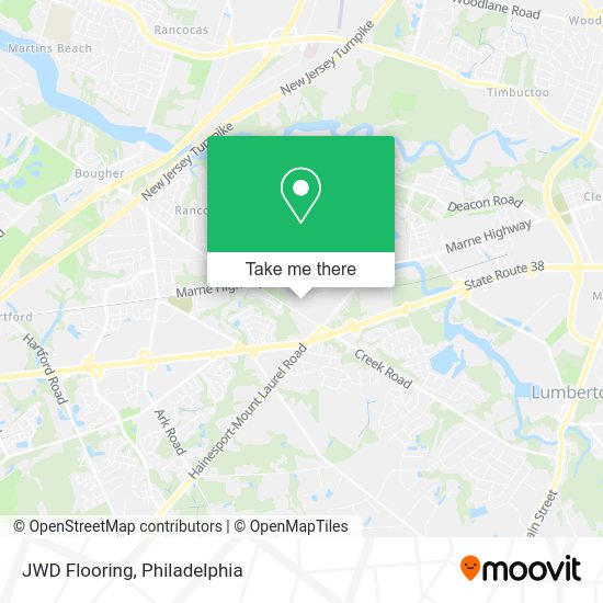 Mapa de JWD Flooring