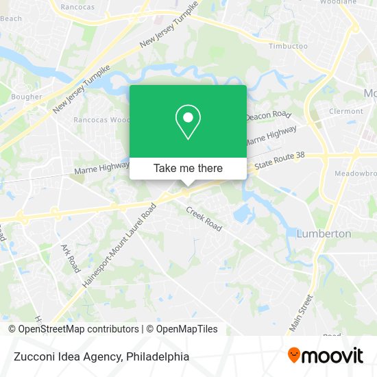 Zucconi Idea Agency map