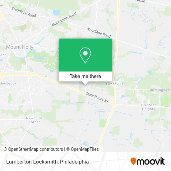 Lumberton Locksmith map