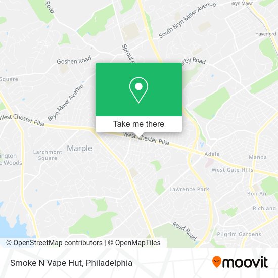Smoke N Vape Hut map