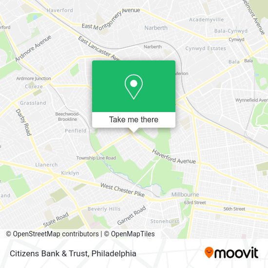 Mapa de Citizens Bank & Trust