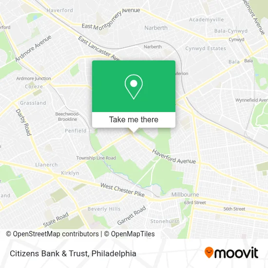 Citizens Bank & Trust map