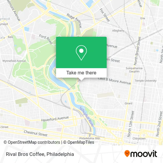 Rival Bros Coffee map