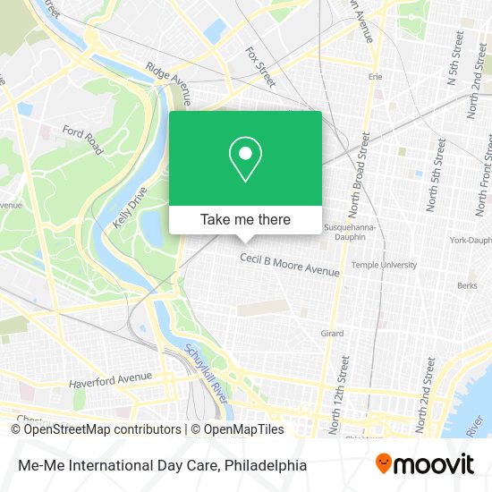 Mapa de Me-Me International Day Care