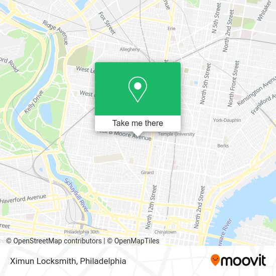 Mapa de Ximun Locksmith