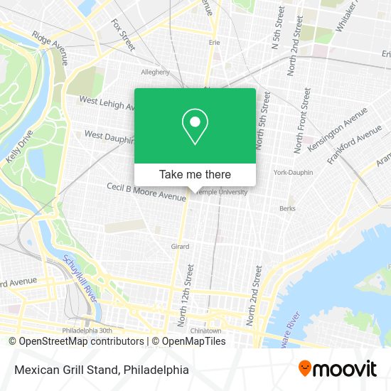 Mexican Grill Stand map