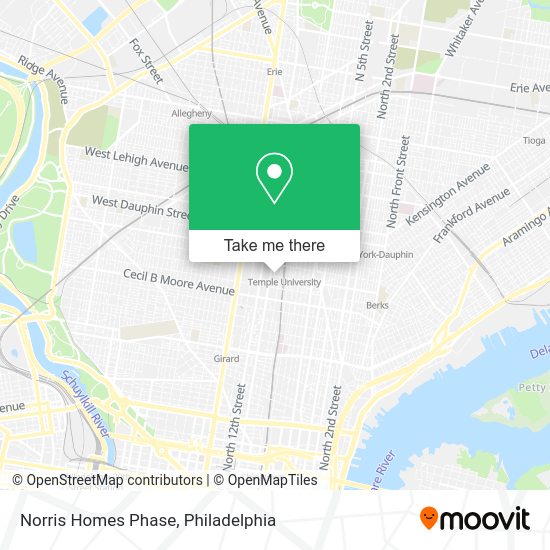Norris Homes Phase map