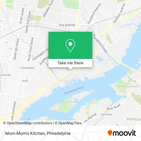 Mom-Mom's Kitchen map