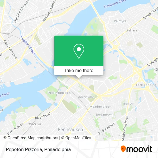 Pepeton Pizzeria map