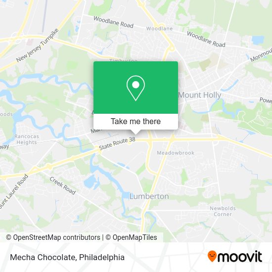 Mecha Chocolate map
