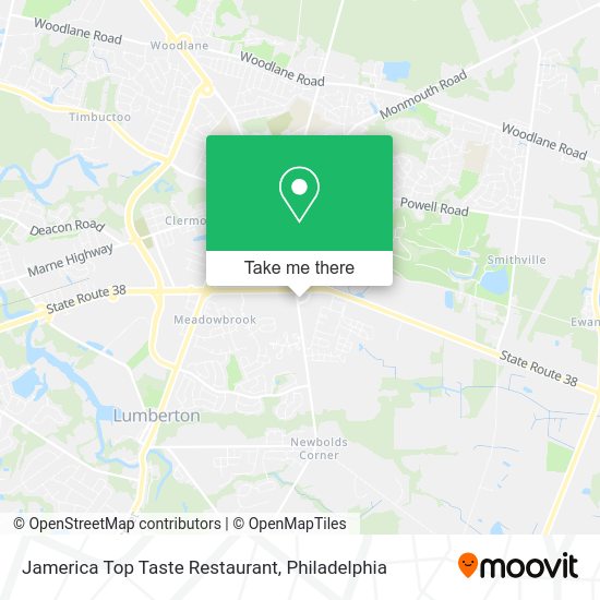 Jamerica Top Taste Restaurant map