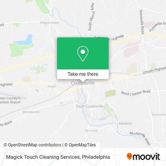 Mapa de Magick Touch Cleaning Services