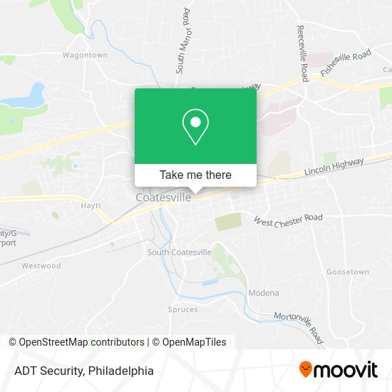 Mapa de ADT Security
